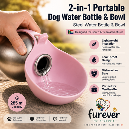 FUREVER™ On-the-Go Pet Water Bottle